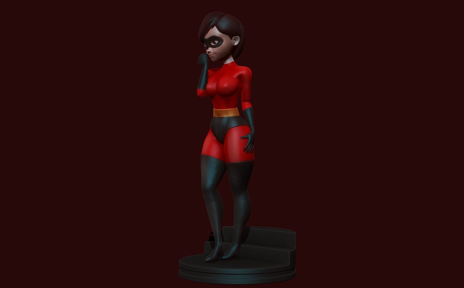 elastigirl - helen parr - the incredibles - 3d print figurine 3D print model_3