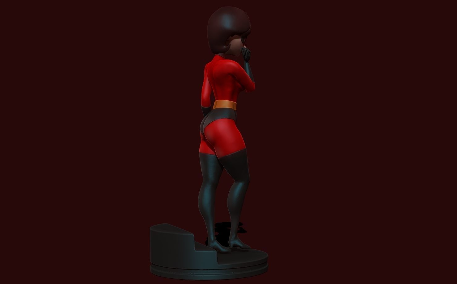 elastigirl - helen parr - the incredibles - 3d print figurine 3D print model_9
