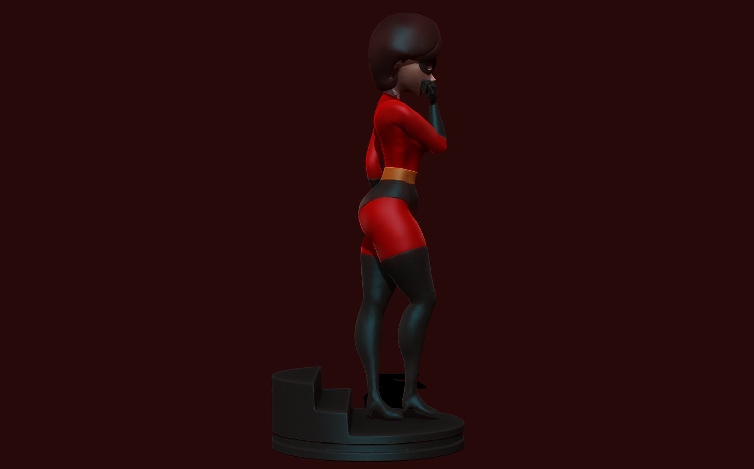 elastigirl - helen parr - the incredibles - 3d print figurine 3D print model_10