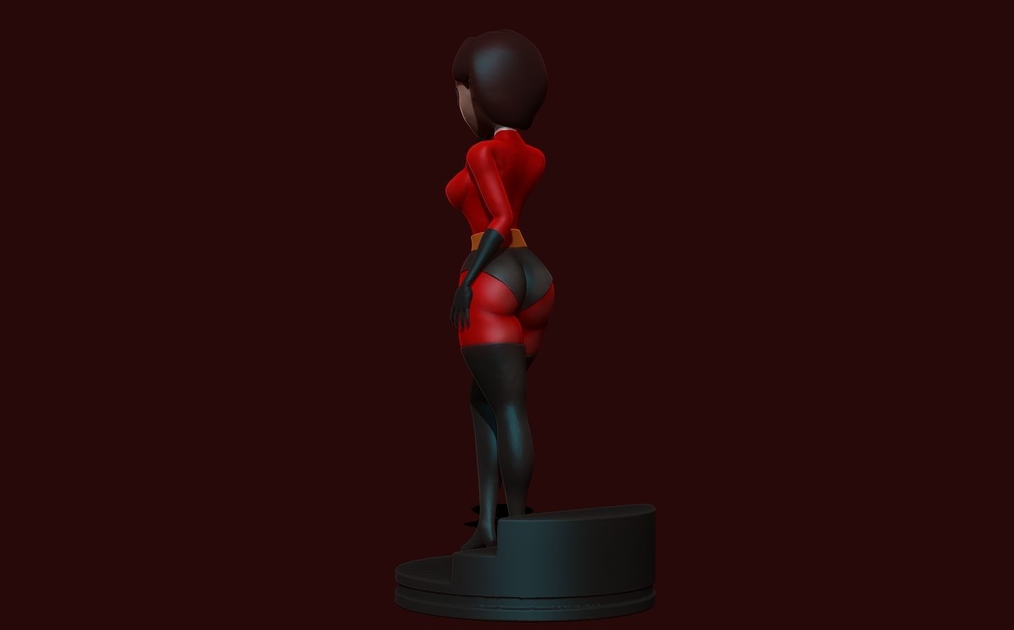 elastigirl - helen parr - the incredibles - 3d print figurine 3D print model_5