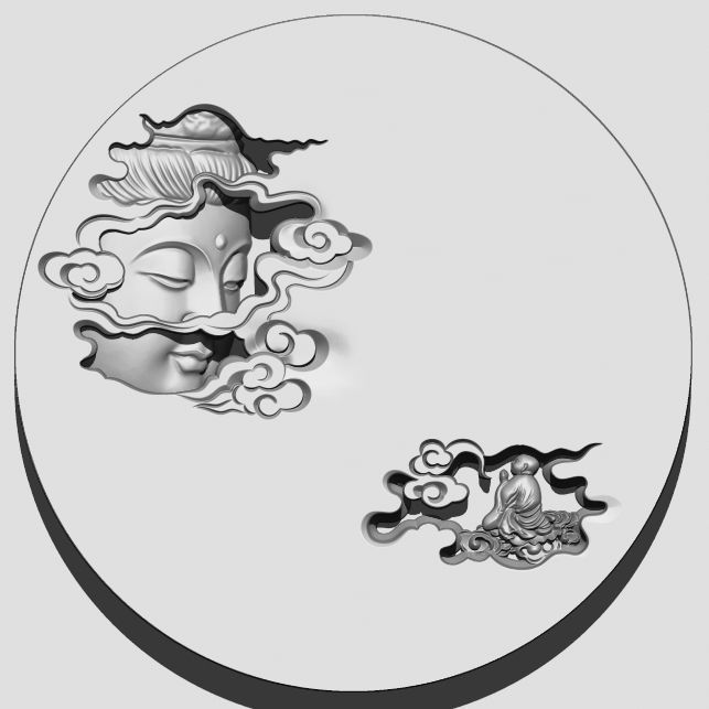 Bodhisattva Goddess of Mercy 3D print model_1