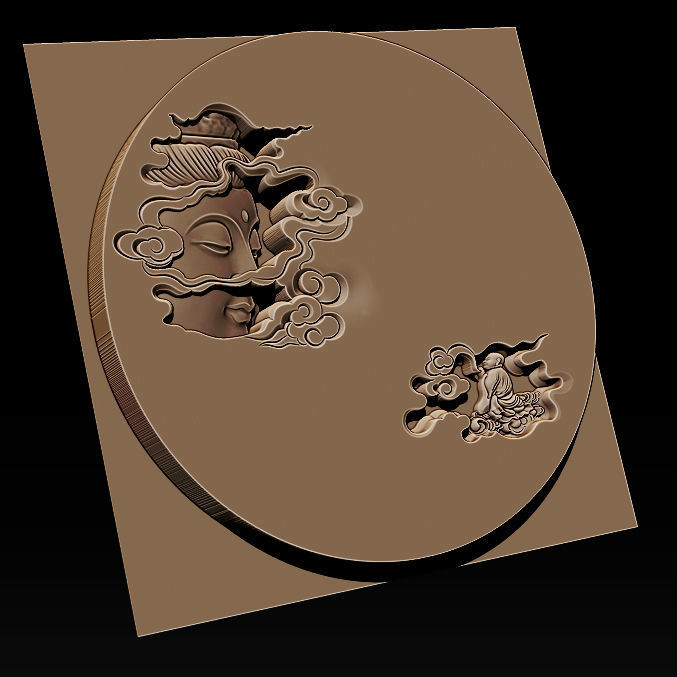 Bodhisattva Goddess of Mercy 3D print model_6
