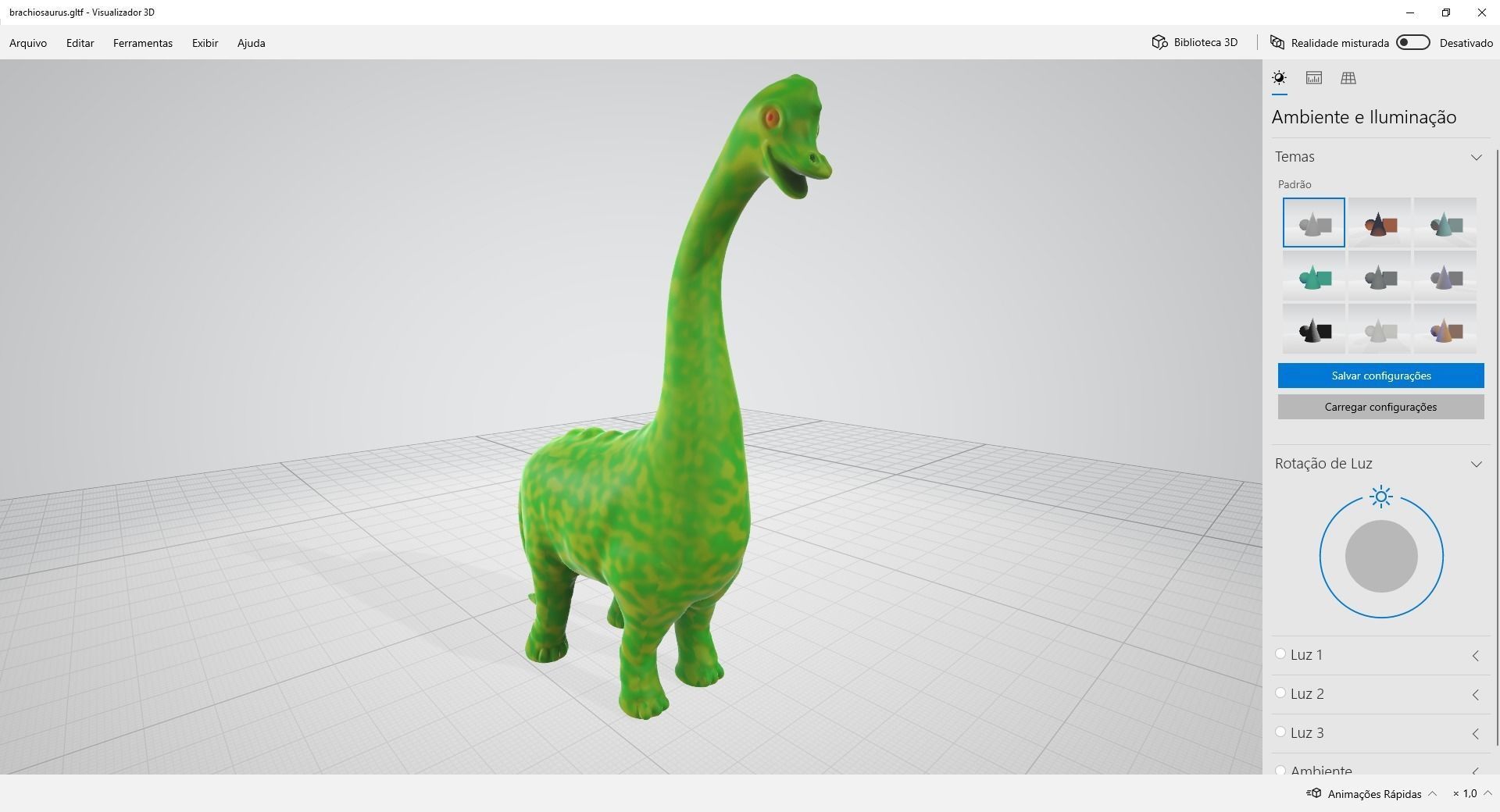 brachiosaurus sculpture - printable toy 3D print model_6