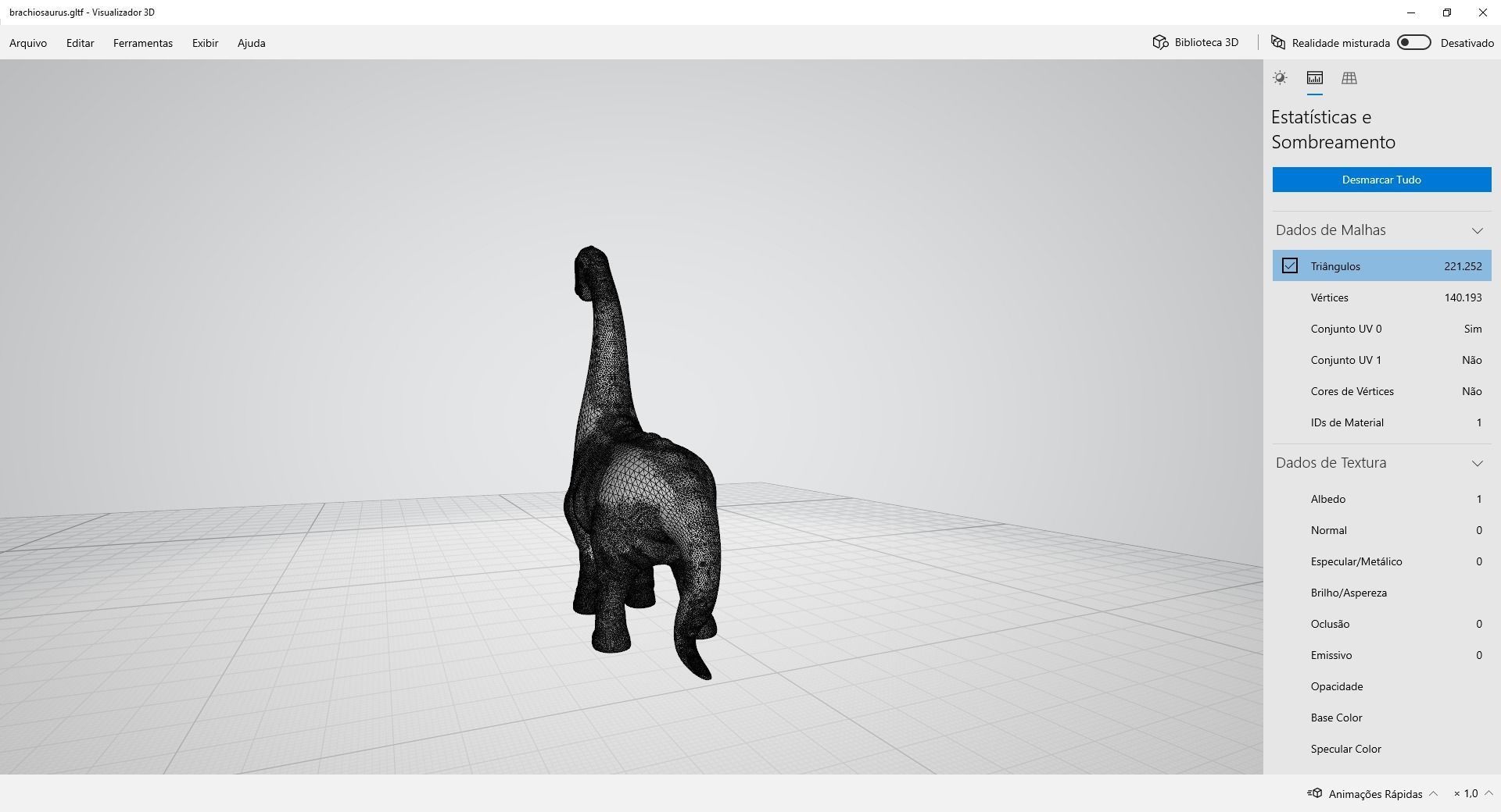 brachiosaurus sculpture - printable toy 3D print model_10