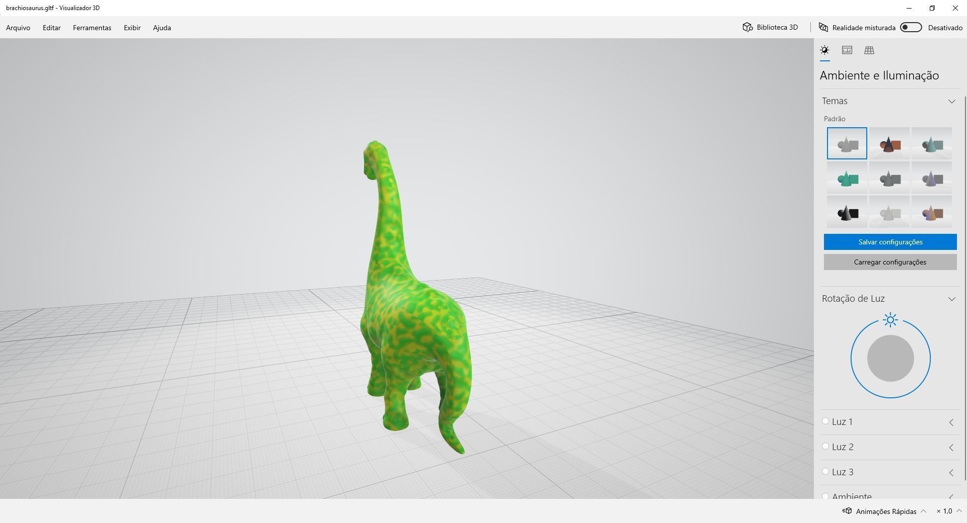 brachiosaurus sculpture - printable toy 3D print model_4