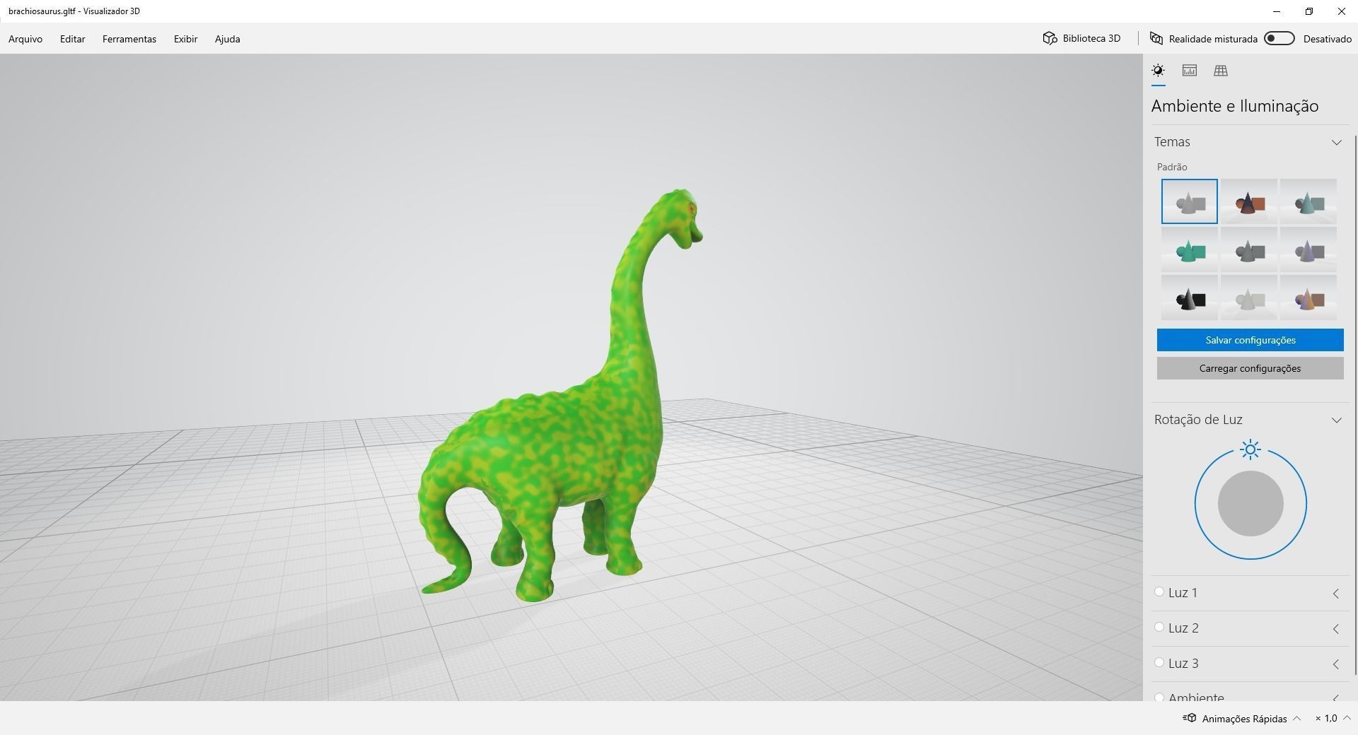 brachiosaurus sculpture - printable toy 3D print model_5
