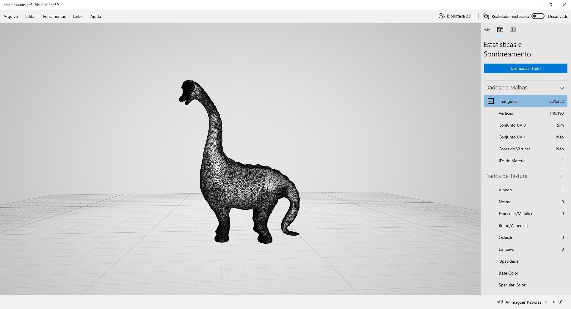 brachiosaurus sculpture - printable toy 3D print model_7