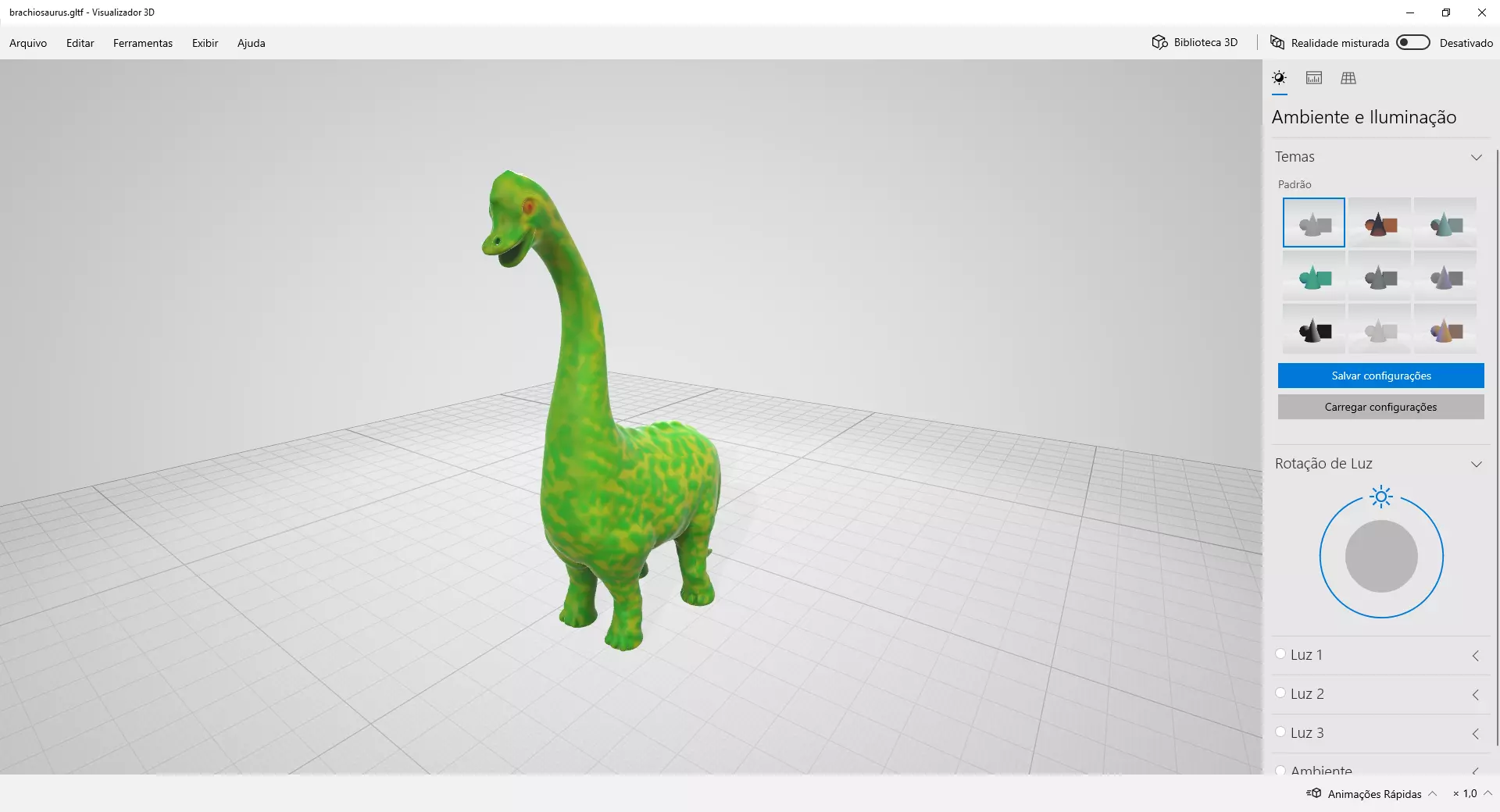 brachiosaurus sculpture - printable toy 3D print model_0