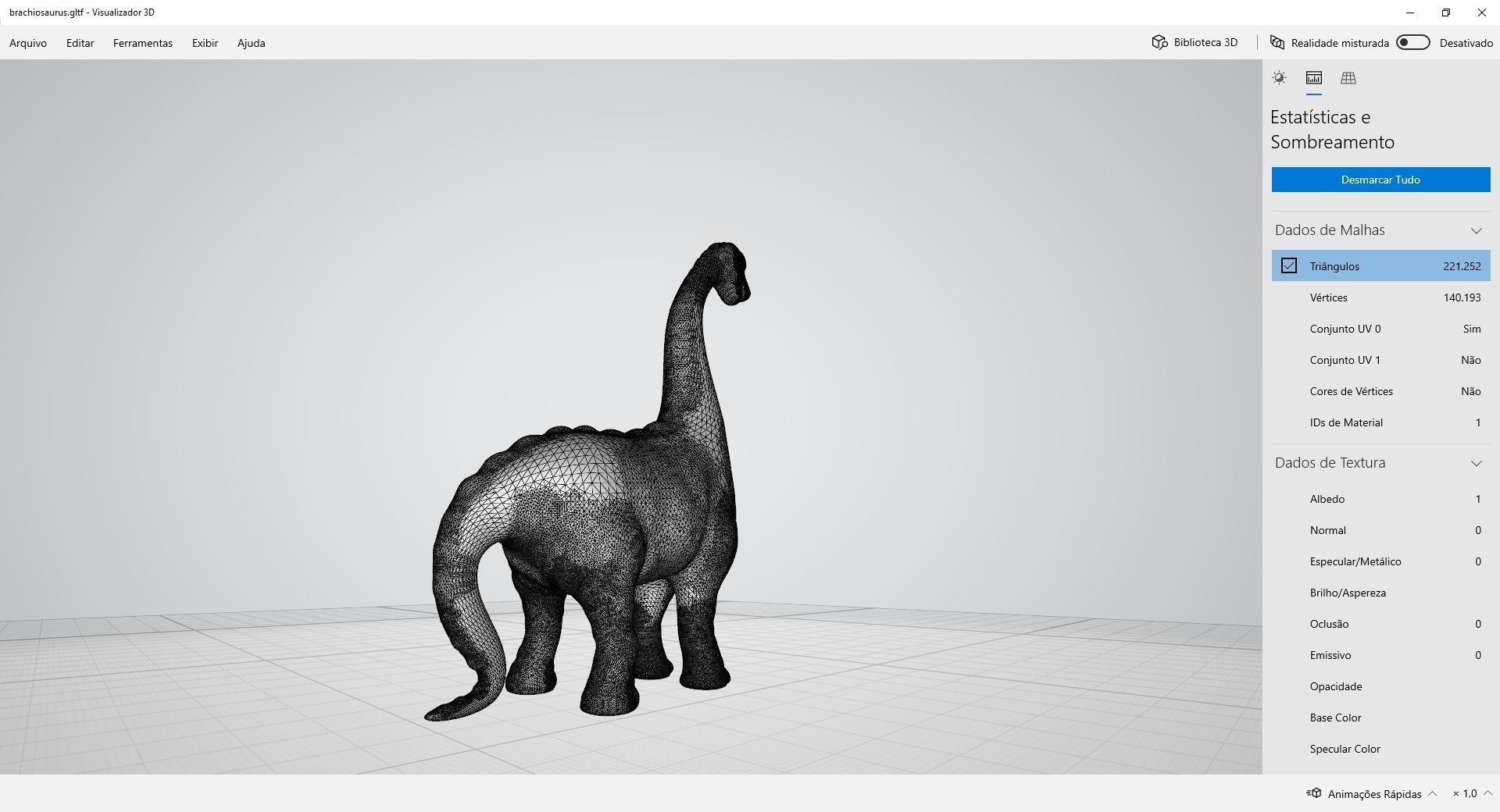 brachiosaurus sculpture - printable toy 3D print model_8