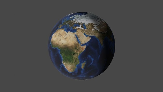 Earth 3D model