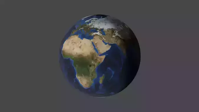 Earth 3D model