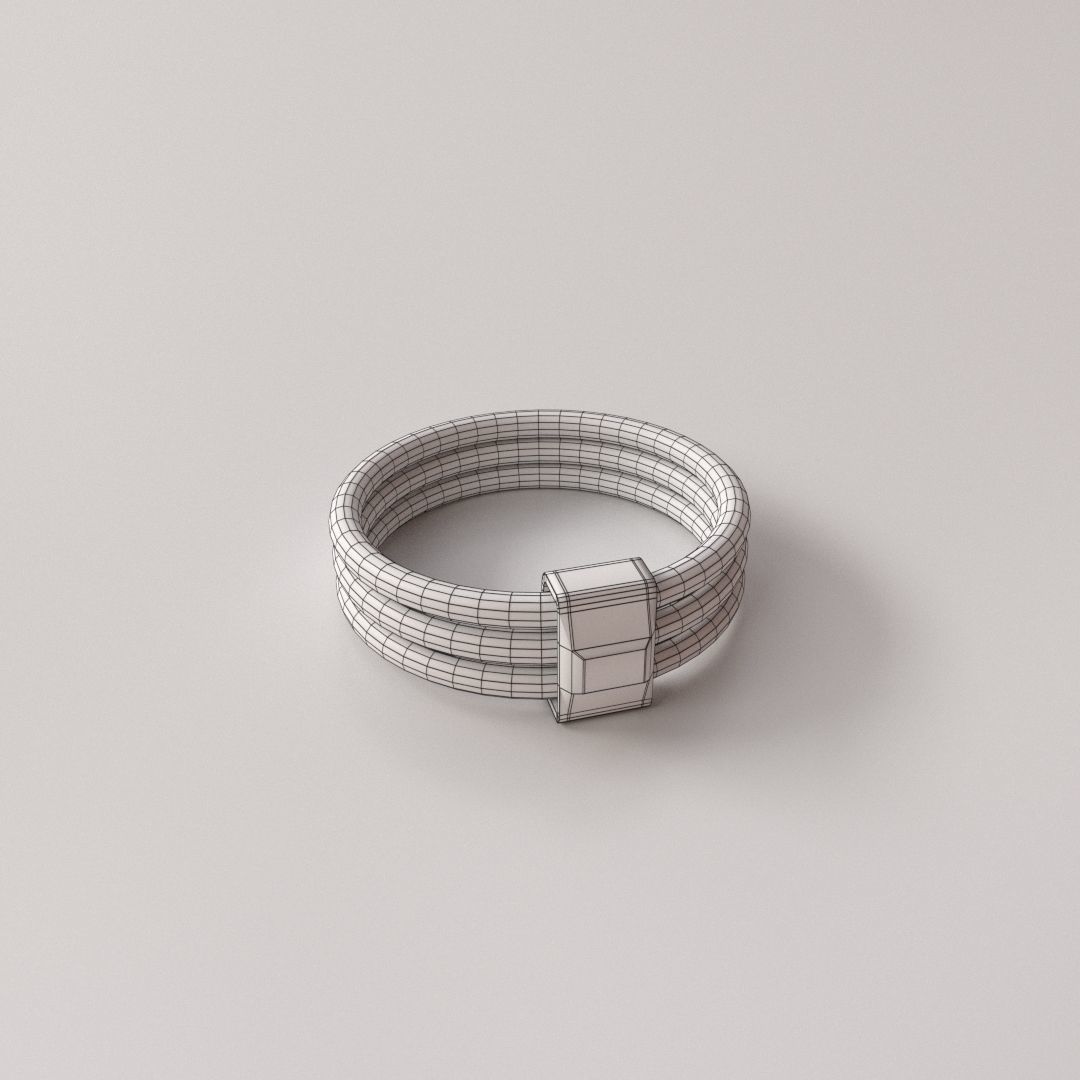 Golden Ring 3D model_3