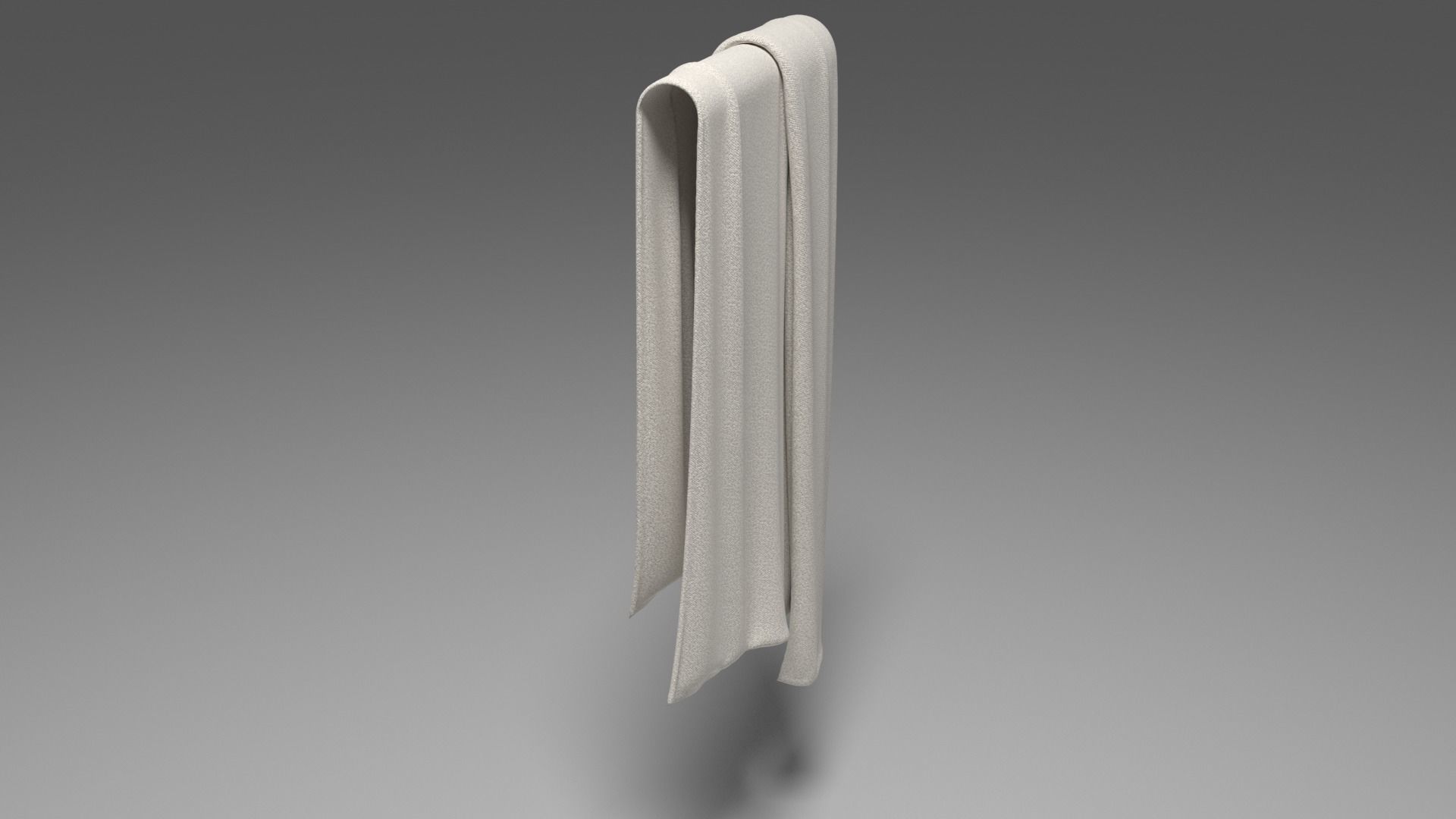 Grey Towel -  3ds Max  3D model_39
