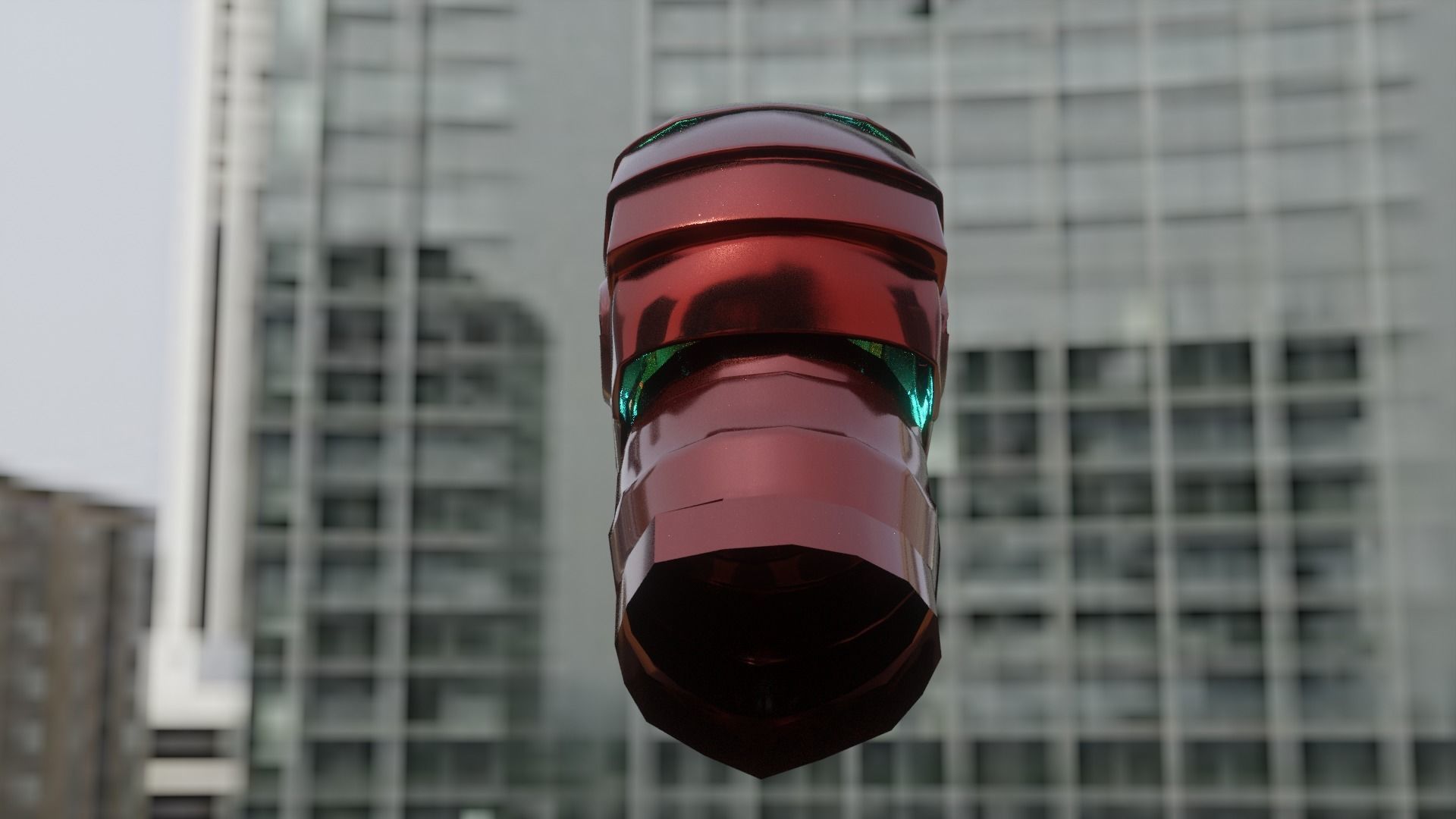 iron man helmet 3D model_3