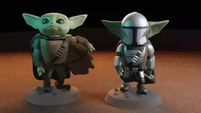BABY YODA MANDALORIAN