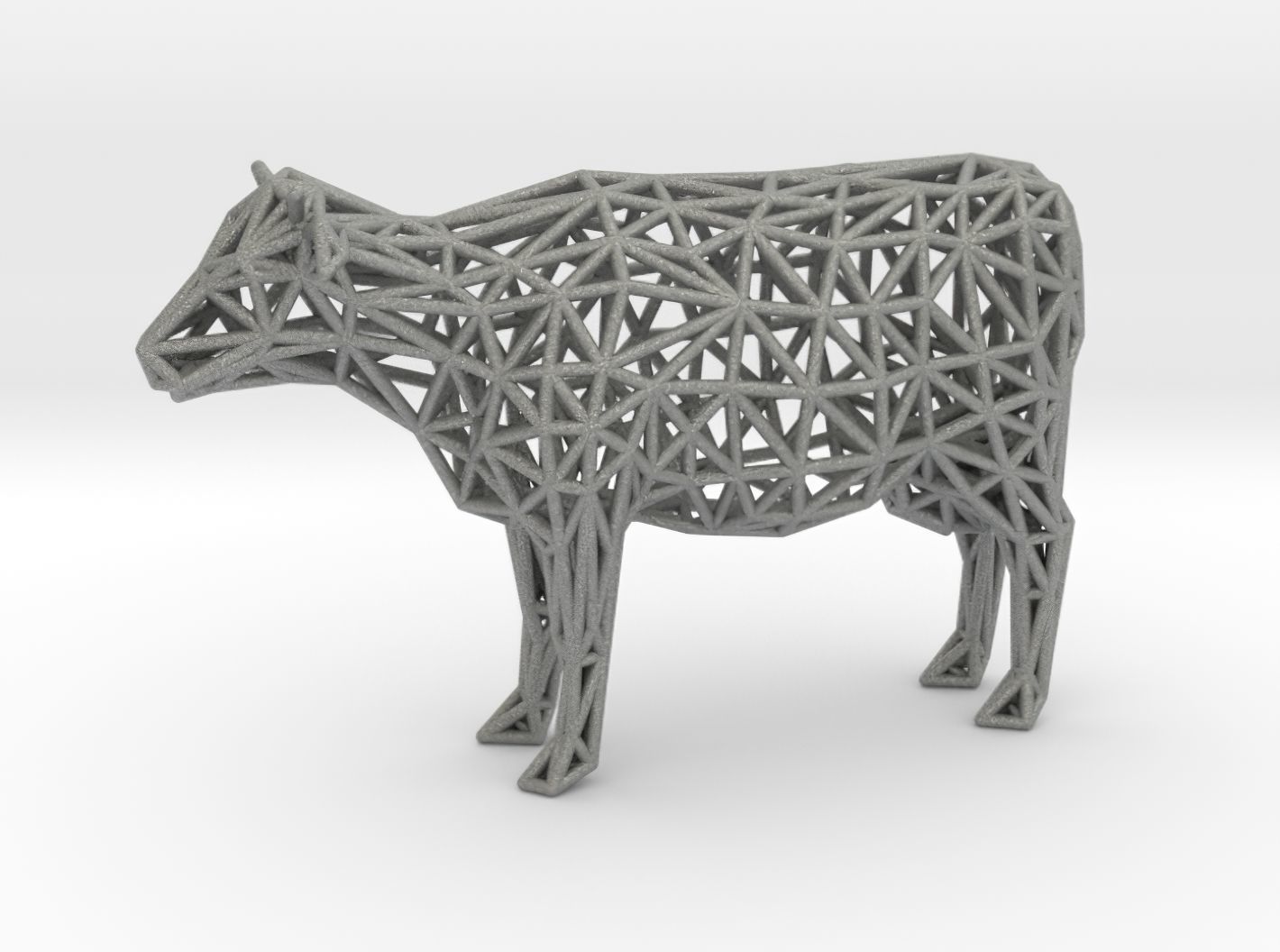 Cow 3d Printable 3D print model_37