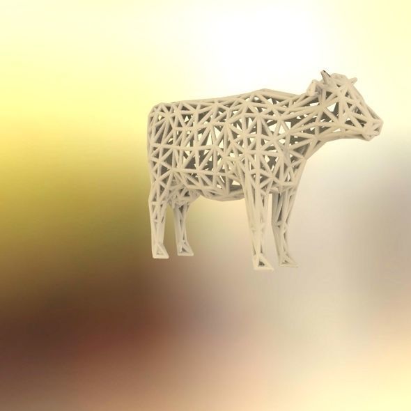 Cow 3d Printable 3D print model_67