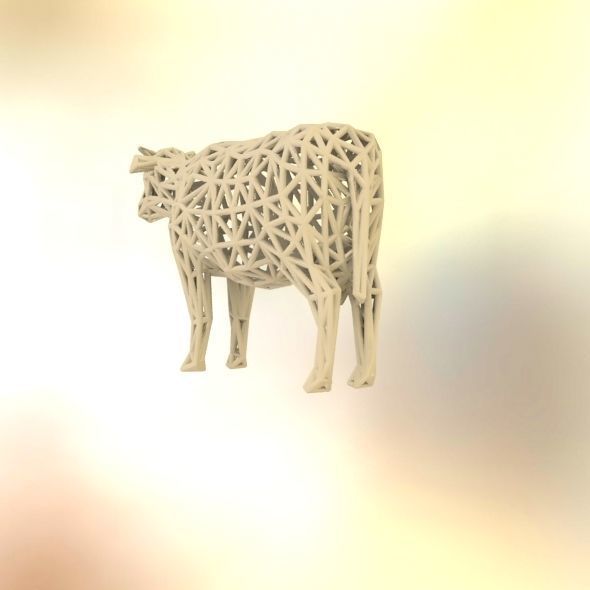 Cow 3d Printable 3D print model_55