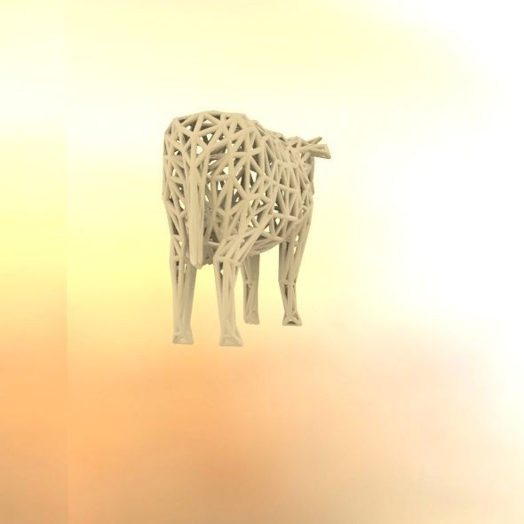 Cow 3d Printable 3D print model_51