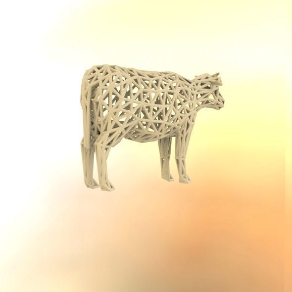 Cow 3d Printable 3D print model_49