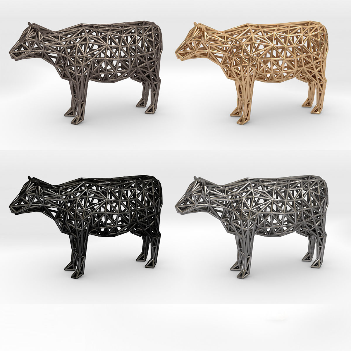 Cow 3d Printable 3D print model_15