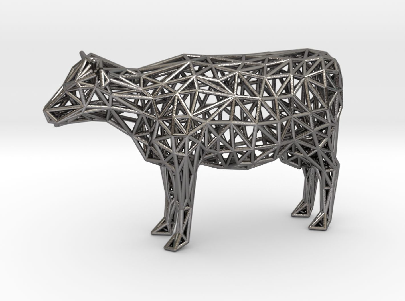 Cow 3d Printable 3D print model_29
