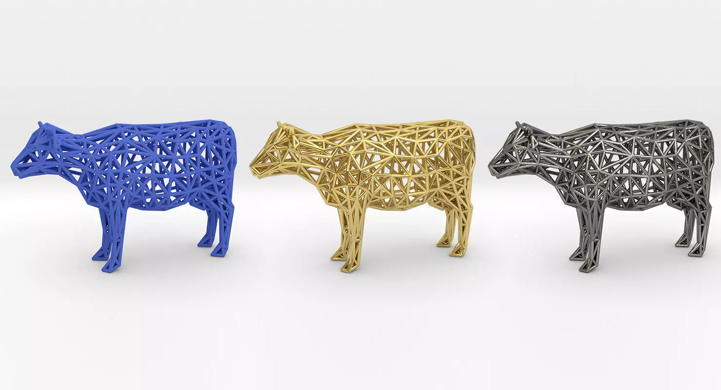Cow 3d Printable 3D print model_0