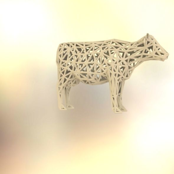 Cow 3d Printable 3D print model_45