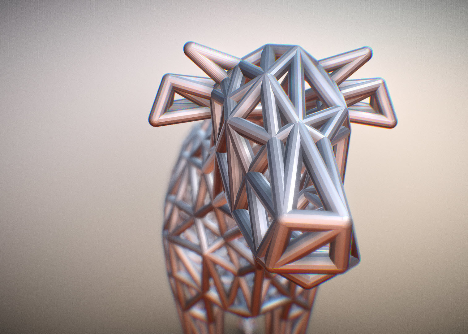 Cow 3d Printable 3D print model_34