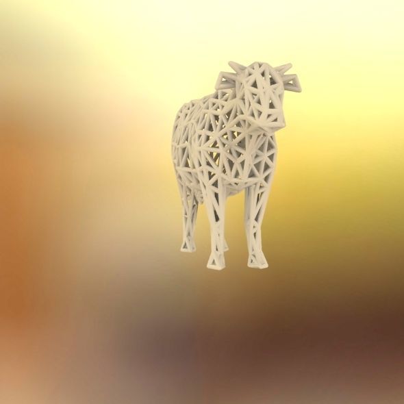 Cow 3d Printable 3D print model_65