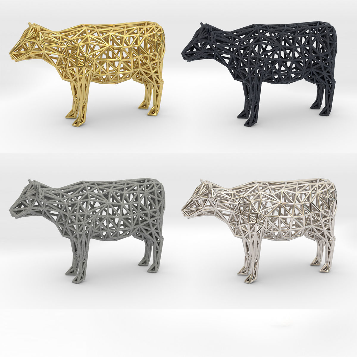 Cow 3d Printable 3D print model_9