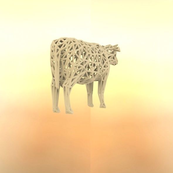 Cow 3d Printable 3D print model_50