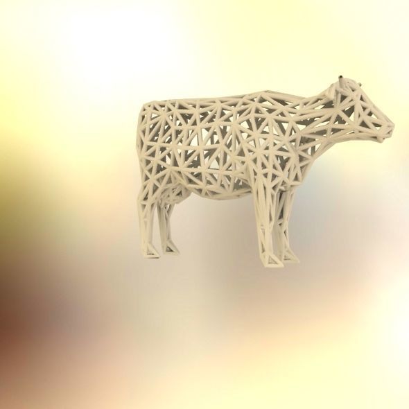 Cow 3d Printable 3D print model_44