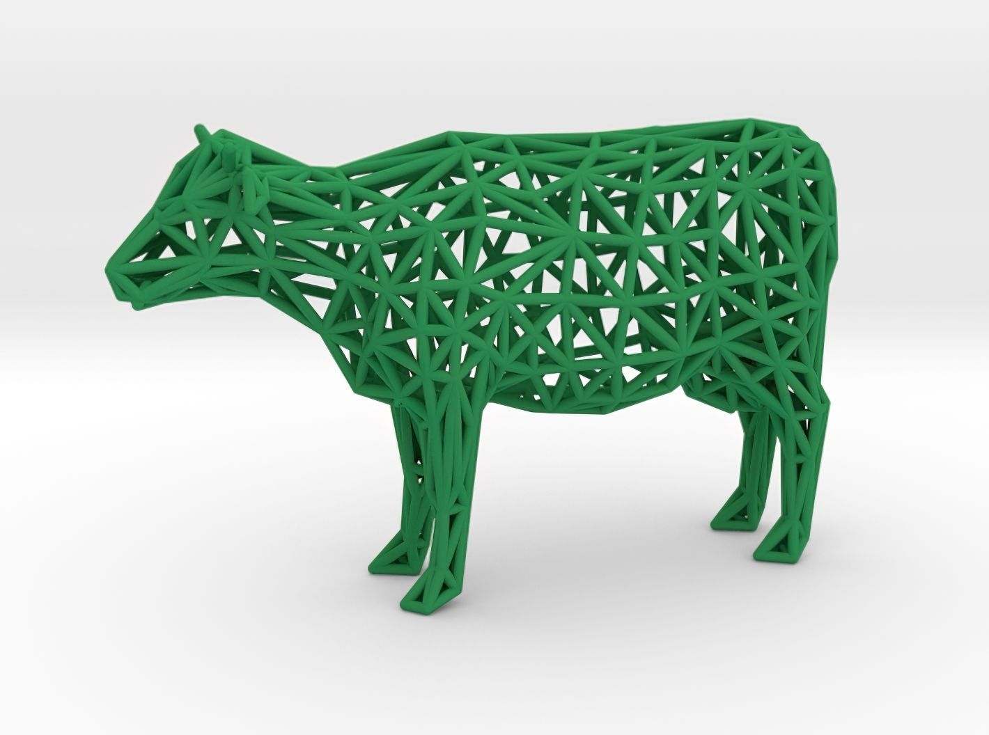 Cow 3d Printable 3D print model_25