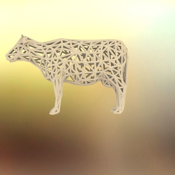 Cow 3d Printable 3D print model_59