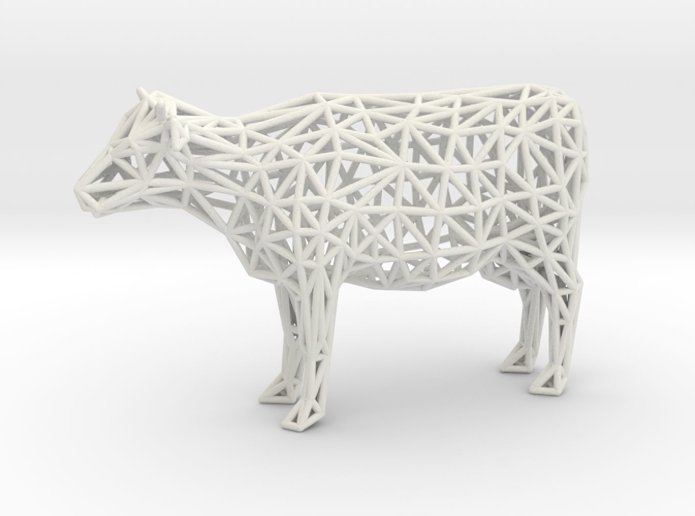 Cow 3d Printable 3D print model_19