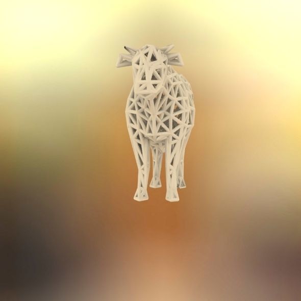 Cow 3d Printable 3D print model_64