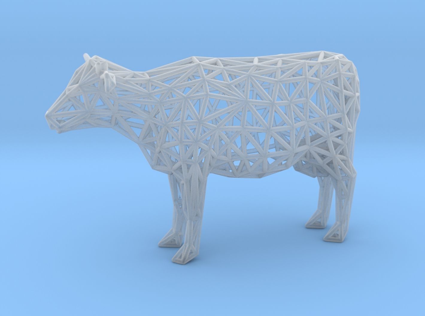 Cow 3d Printable 3D print model_27