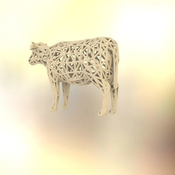 Cow 3d Printable 3D print model_56