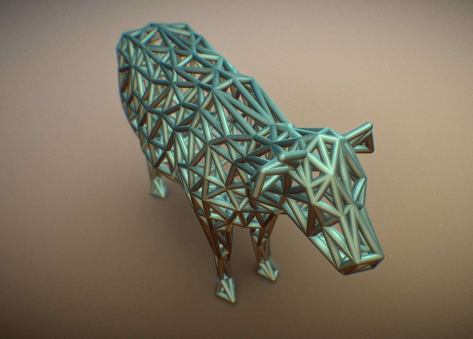 Cow 3d Printable 3D print model_2
