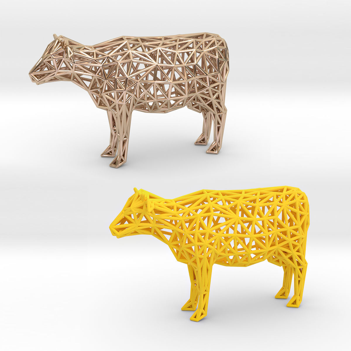 Cow 3d Printable 3D print model_12