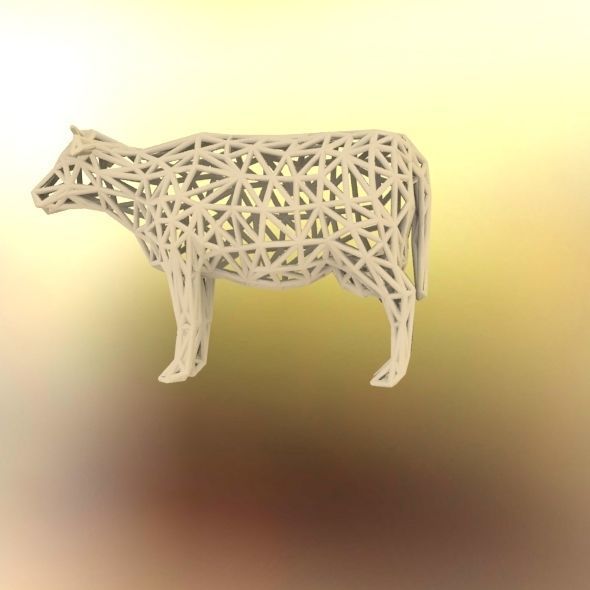 Cow 3d Printable 3D print model_58