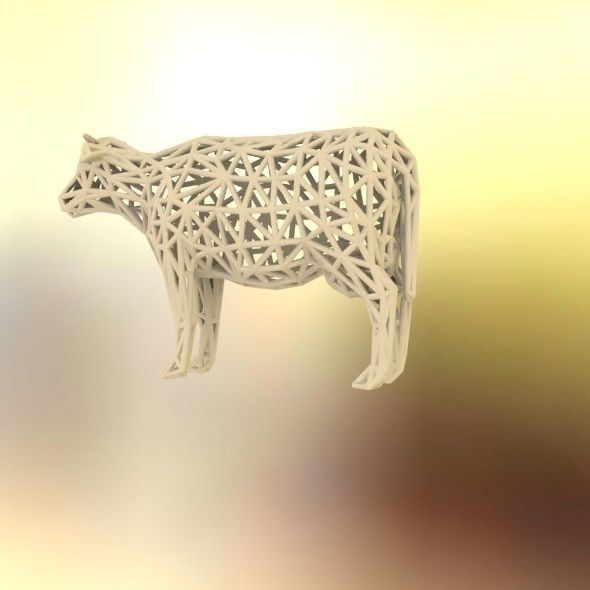 Cow 3d Printable 3D print model_57