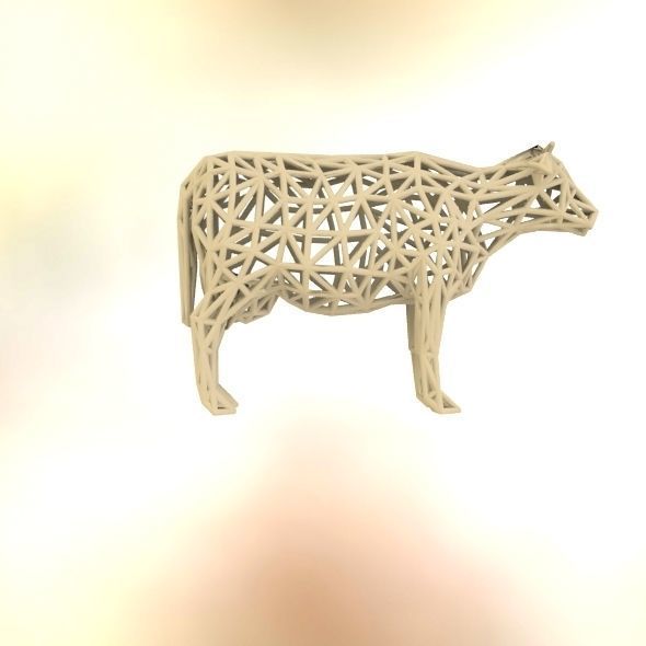 Cow 3d Printable 3D print model_47