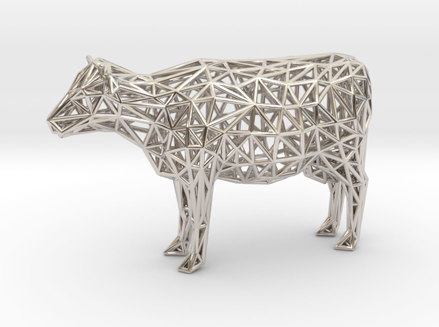 Cow 3d Printable 3D print model_33
