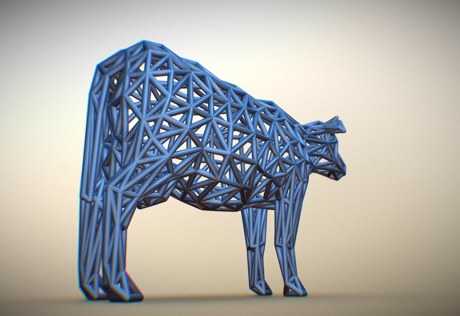 Cow 3d Printable 3D print model_40