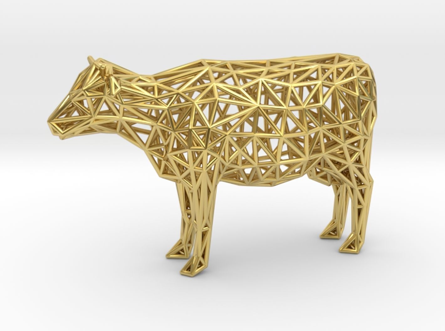 Cow 3d Printable 3D print model_32