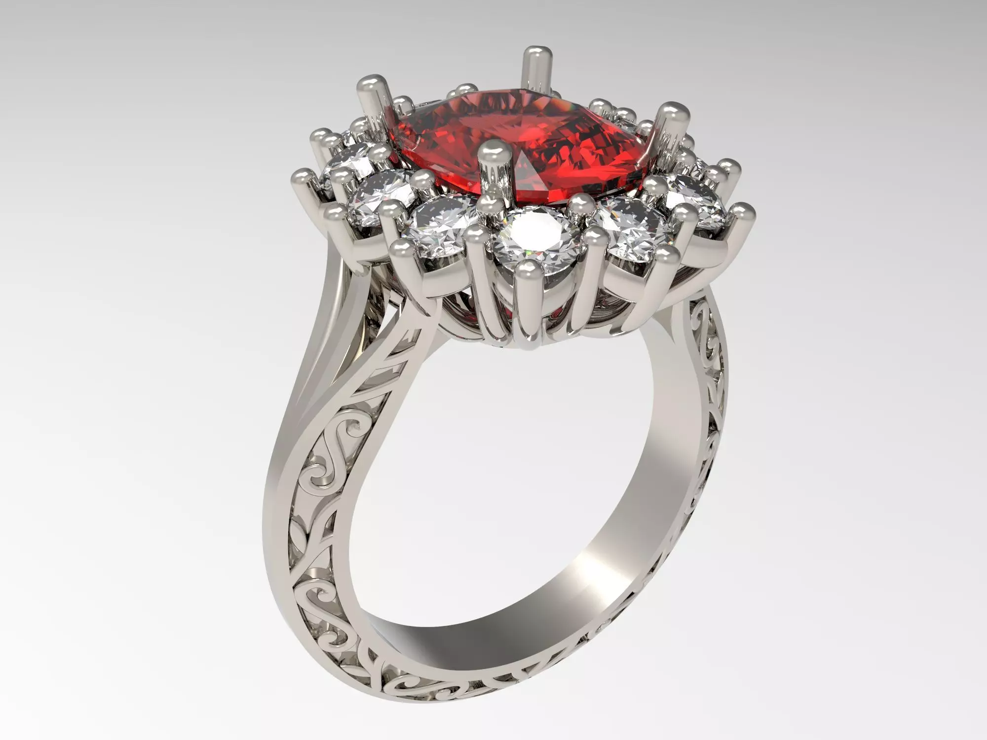 Model 178 Ring 3D print model