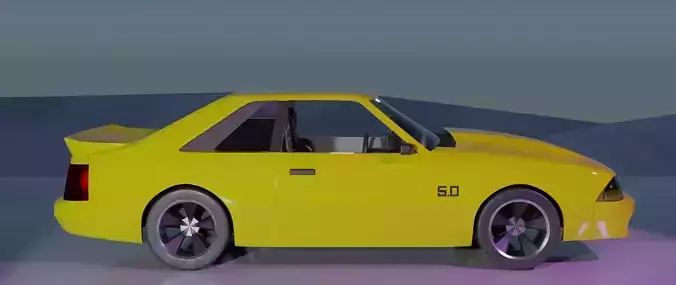 Fox Body 3D model