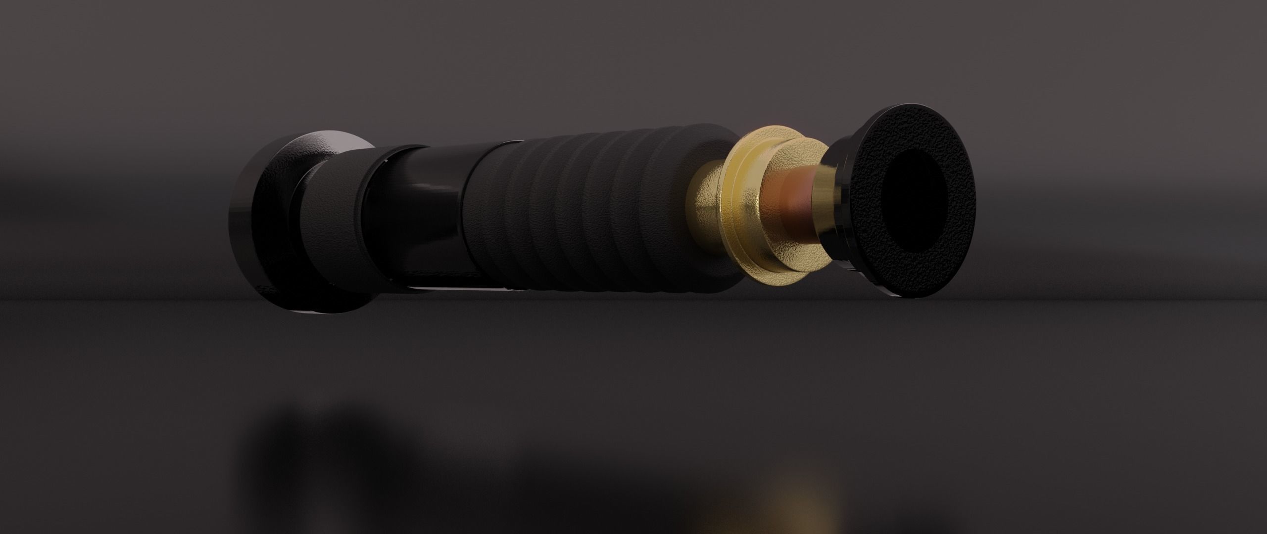 Lightsaber star wars force awakens 3D model_3